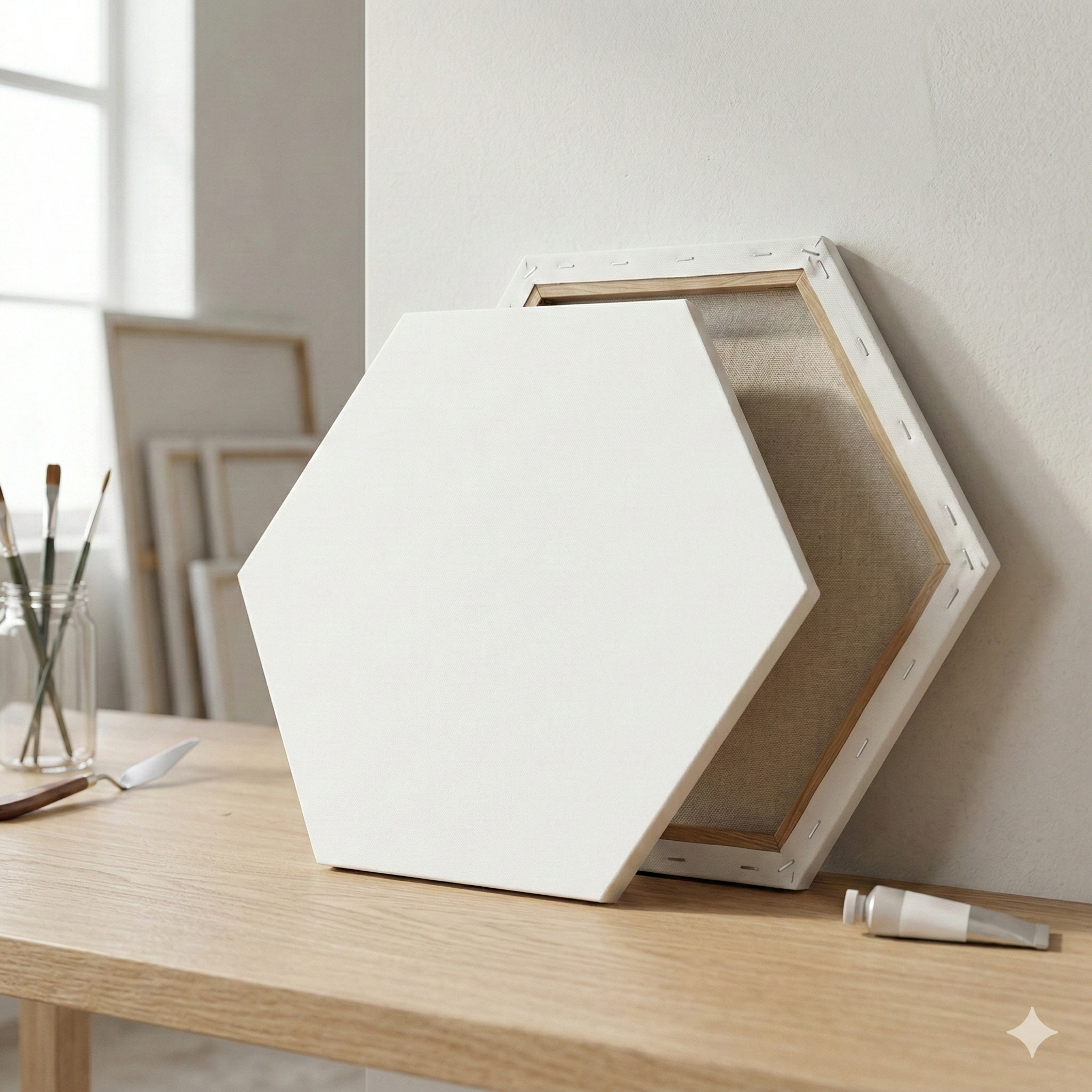 MİART ALTIGEN TUVAL 30 CM
